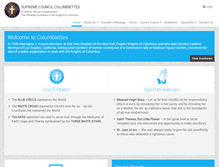 Tablet Screenshot of columbiettes.com